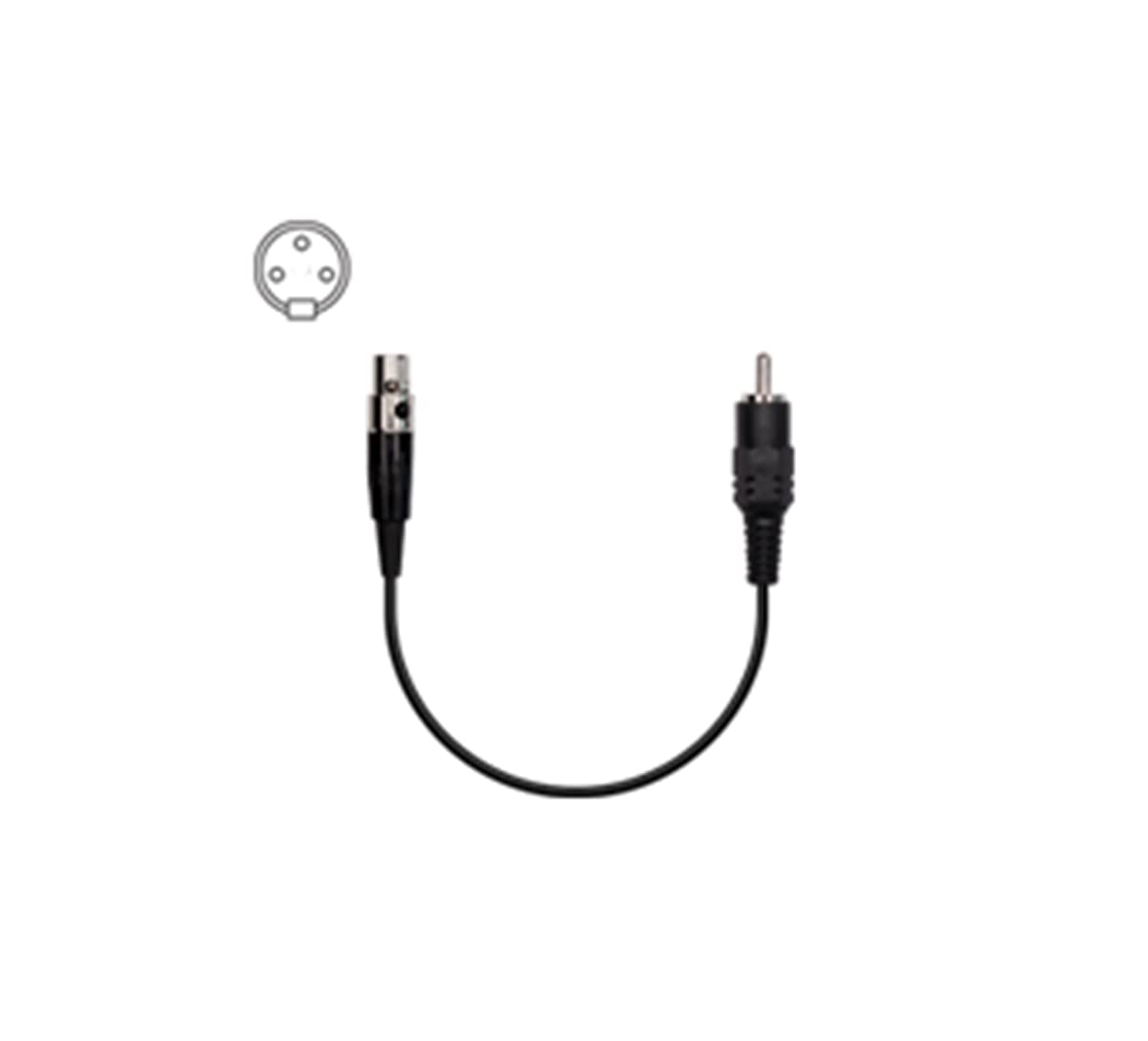 Catchbox3-Pin Mini-XLR Cable Compatible with AKG Transmitters
