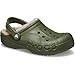 Crocs Baya Lined Clog Army Green/Multi Size 7 UK Men/ 8 UK Women