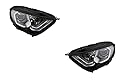 Johns, Scheinwerfer links rechts Set passend für Ford Ecosport 17- m. LWR TFL LED chrom