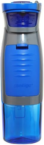 Contigo AUTOSEAL Kangaroo Water Bottle with Storage Compartment, 24 oz., Blue