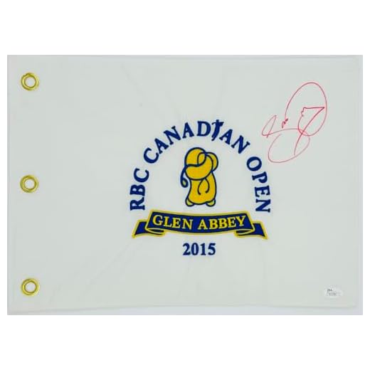 Signed Jason Day 2015 Open Golf Flag