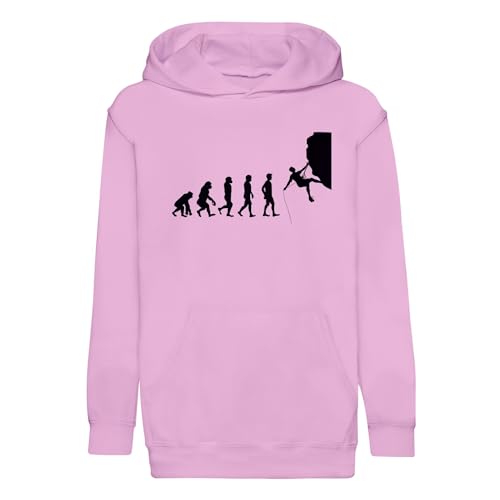 Sweat à capuche enfant escalade chaud contre le froid en falaise