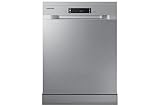 Samsung Dishwasher, Freestanding, With Auto Door, 14 Place Setting, Series 7, Silver, DW60CG550FSREU
