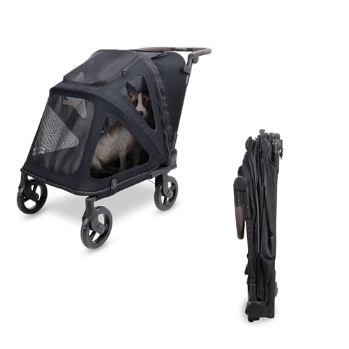 WonderFold Hudson FlatFold premium pet stroller