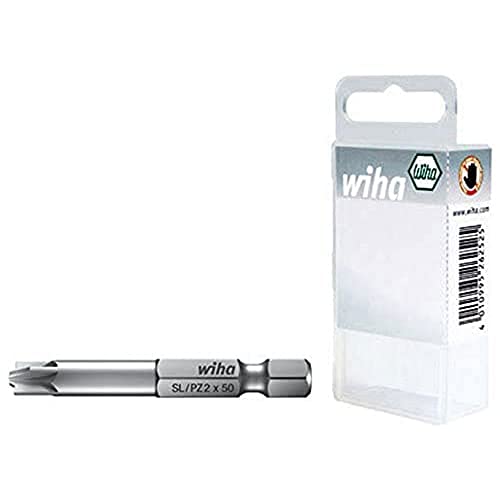 WIHA 36082 - Set de 2 x puntas professional 70 mm SL/PZ2 x 70 mm Cod. 7049XZ942