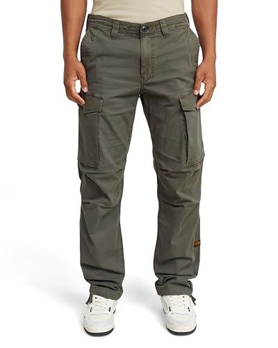 G-Star Men's Core Regular Cargo Pants, Grey (gs grey gd D24309-D920-C496), 31W / 32L