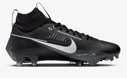 Nike Unisex Indoor/Outdoor Football/Soccer/Baseball Cleats Shoes (Black-Iron Grey-White DA5456-010, US Footwear Size System, Adult, Men, Numeric, Medium, 7)