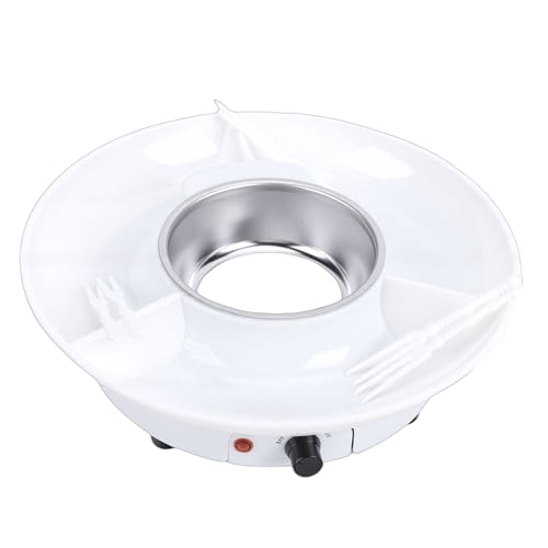 Set eléctrico de fondue para chocolate 25W con 10 tenedores miniatura 1