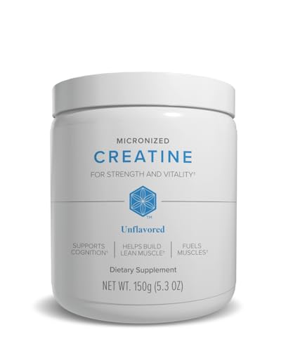 Isagenix Creatine - Micronized for Faster Absorption with No Bloat - Support for Cognition & Fuels Muscles - Unflavored 5.3 oz - 30 Servings