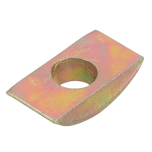 Laroal 20 stücke M8 Halbmond Mutter Scheiben Washer Stecker Hardware Solide Halbmond Mutter Scheibe