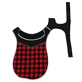 Hundemantel Wasserdicht Winddicht, Reflektierend, Gefüttert, Kariert, Für Kleine Bis Große Hunde...