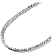 KALIFANO Faceted Gemstone 31" Necklace/Multi Wrap Bracelet with 3mm Natural Beads - AAA+ Genuine ...