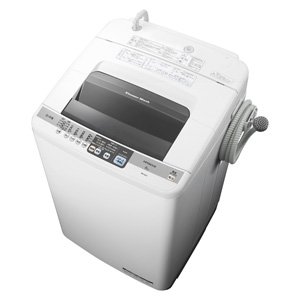 日立 8.0kg 全自動洗濯機 ピュアホワイトHITACHI 白い約束 NW-8SY-W