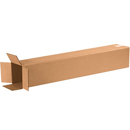 Image of TAPE LOGIC 6x6x36 Tall Corrugated Boxes, Tall, 6L x 6W x 36H, Pack of 25 | Shipping, Packaging, Moving, Storage Box for Home or Business, Strong Wholesale Bulk Boxes