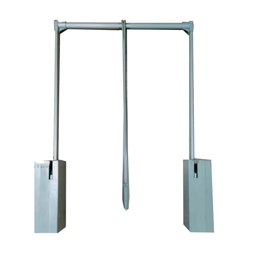Tringle de placard à tirette extensible pour armoire avec charnières épaisses