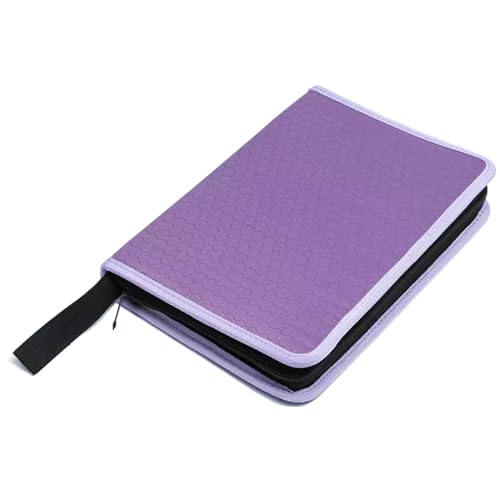 Image of YOUNGCOL 72 Slots Colored Pencil Case Pencil Holder Color pencil organizer Storage (Purple)