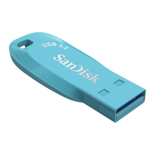 SanDisk Flash Drive USB 3.2 Gen 1 Ultra Shift - CZ410 64GB - USB3.2 - Botão de solteiro, design comp