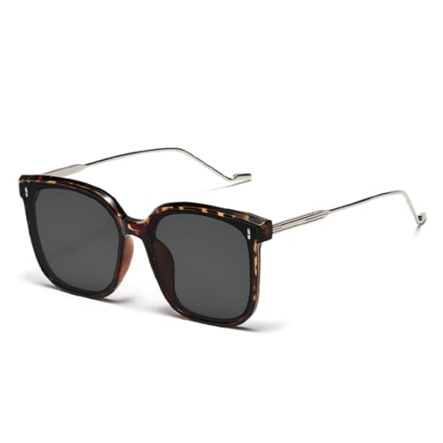 Lunettes de soleil pour femmes grandes punk verres anti-UV tendance