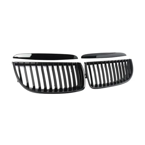 Grilles de calandre BMW E90 E91 2005-2008 pré-lci finition noir brillant premium