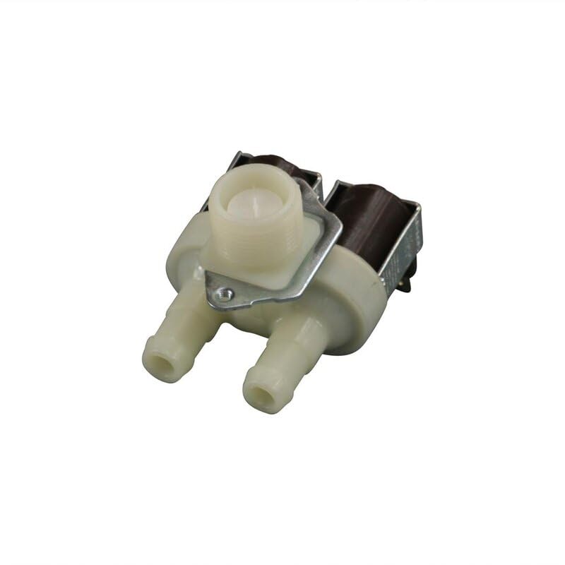 LUTH Elettrovalvola Singola 90° 11mm Per Lavastoviglie - Ricambio Compatibile Con Electrolux 1520233006, AEG, Zanussi
