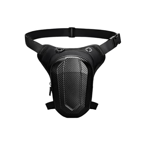 Bolso de Pierna | Protectora Impermeable Ajustable | Riñonera De Muslo De Ciclismo,para Hombres Y Mujeres En Moto Ciclismo Viajes Acampar Pescar con Espacio para Teléfono Y Equipo