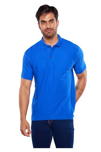 El Mejor Listado de Playera Azul Rey los 5 más buscados. 46 Alfani Playera Polo para Hombre Manga Corta 100% Algodón - Rey M