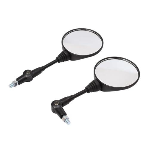 Rétroviseur moto 10mm pliable pour éliminer les angles morts de guidon