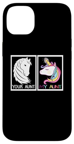 Your Aunt My Aunt Horse Unicorn Funny Aunt Unicorn Lover Custodia per iPhone 14 Plus