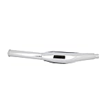 cyclingcolors silenziatore di scarico universale cromato da 32 mm per moto, scooter e ciclomotori
