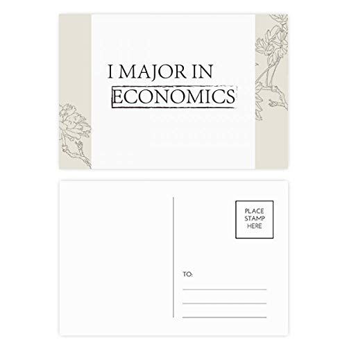 Carte postale économie DIYthinker pour écrire des remerciements clairs sans bavure d'encre