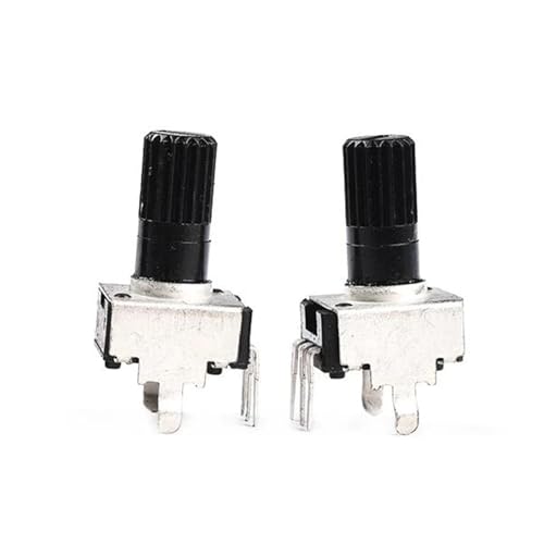 Potentiomètre étanche RV09 100K vertical avec arbre de 12.5mm conçu pour l'électronique durable
