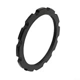 Ultraligero: con un peso de solo 4 g, este componente negro añade una masa mínima a la configuración de tu bicicleta sin sacrificar la integridad estructural
