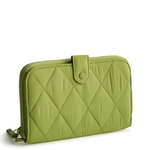 Portefeuille femme Vera Bradley grand format en nylon léger et chic