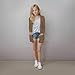 Girls Lightweight Cardigan Sweater Teen Cute Knit Open Front Oversized School Uniform Long Sleeve Sweaters with Pockets (US, Age, 7 Years, 8 Years, Brown)