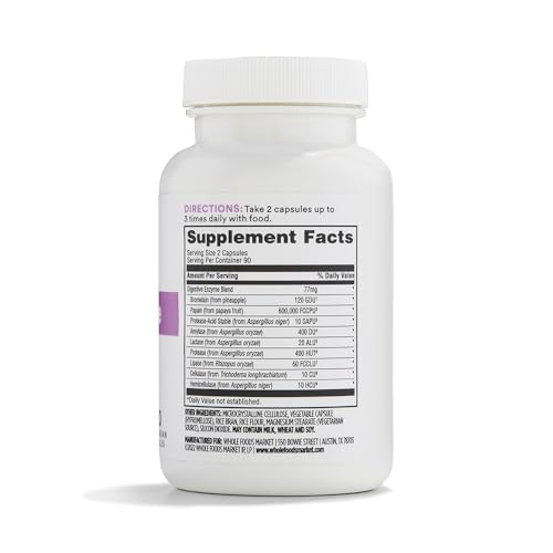 Image of 365 by Whole Foods Market, Wholezyme, 180 Count