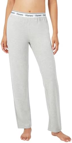 Hanes Women's Originals Lounge Pants, Comfywear Sleep Pants for Women, Straight Leg Loungewear Pants