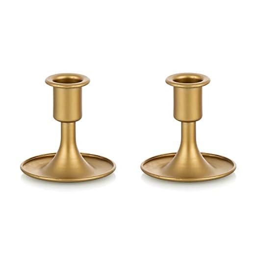19+ Creative Coffee Table Arrangement Ideas to Elevate Your Living Space 5 Candlestick Holders Taper Candle Holders, Romadedi Gold Candle Stick Candle Holder for Table Centerpiece, Wedding Reception, Festive Christmas Mantel Decoration or Home Decor, Set of 2
