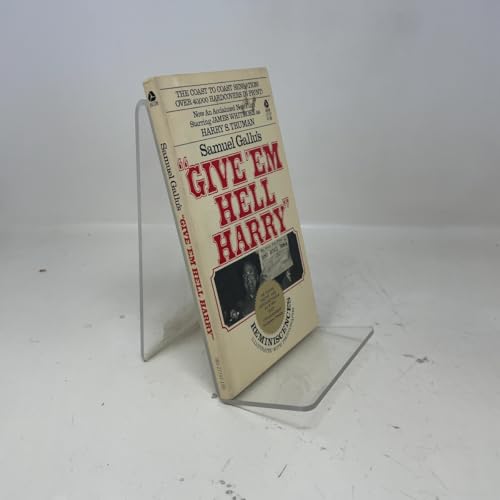 Give 'em Hell Harry Reminiscences 038000559X Book Cover
