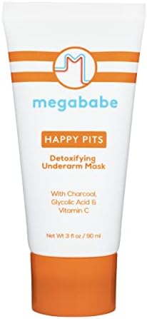 Megababe Happy Pits Underarm Mask, Detox, Odor Control, 3 fl oz