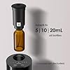 Airversa Waterless Diffuser for Essential Oil, Battery Operated Nebulizer, 0.7 Fl.Oz./ 20mL Capacity, Mini Scent Air Machine, 3 Countdown Timers & 3 Mist Levels for Home, Room, Car, Office - AN6 Black #4