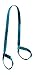 Clever Yoga Mat Strap Sling Adjustable Made With The Best, Durable Cotton - Comes With Our Special "Namaste" (66in Light Blue)