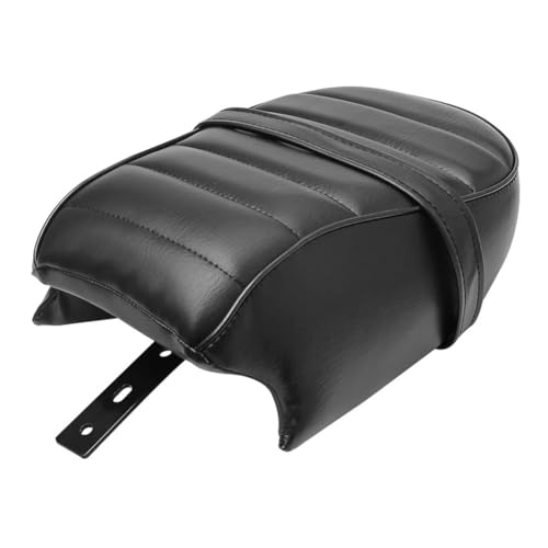 Coussin de siège passager pour Sportster Iron 883 XL883N en PU noir