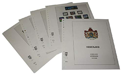 Feuilles pré-imprimées LINDNER Pays Bas 2010-2013 pour album