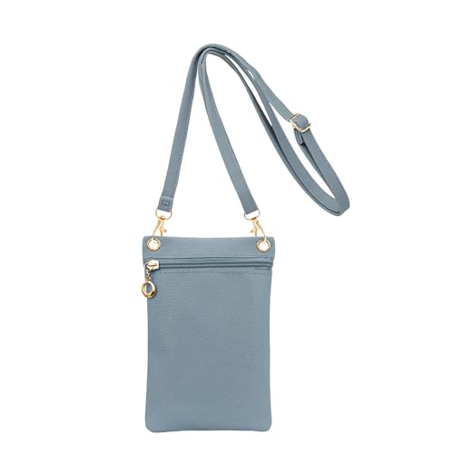 Aucuu Petit Sacoche Telephone Portable Femmes, Jusqu'à 7 Pouces pour Smartphone, Sac Bandoulière Petit pour Femme, Sac Téléphone Femme avec Bandoulière...