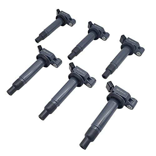 ハリアー(MCU10W MCU15W MCU30W MCU31W MCU35W MCU36W) エスティマ(MCR30W MCR40W) アルファード(MNH10W MNH15W) トヨタ車用 イグニッションコイル 6本セット 90080-19016 90