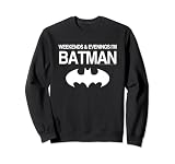 BILBMN00114 DC Comics Batman Weekends Sweatshirt
