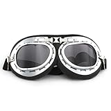 Ranley Offroad-Brille, Reitbrille, Vintage-Motorradfahrerbrille...