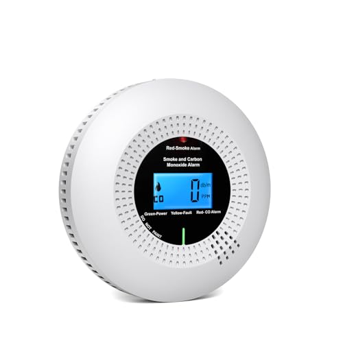 Physen Wifi Detector De Humo Y Monóxido De Carbono, Certificación Estándar En14604 En50291