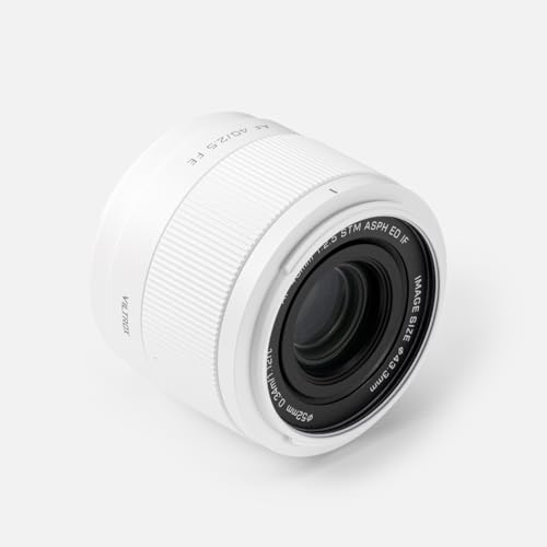 VILTROX 40mm F2.5 FE-Mount for Sony, Full Frame Lightweight Auto Focus STM Prime Lens for Sony E-Mount Cameras A7C A7SII A7lll A7RIII A7IV A7RIV A9 A1 FX3 A7RV ZVE1 A7CR A7CII A93 A6700 A6600-White - Image 8