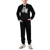 [ロニコン] 上下セット 子供服 ベティちゃん パーカー トレーナー パジャマ キッズ スウェットパーカー スウェットパンツ 女の子 男の子 140CM